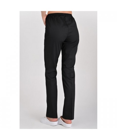 Medical pants with pockets for women, Black 50