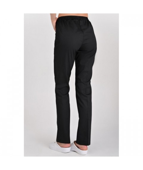 Medical pants with pockets for women, Black 52