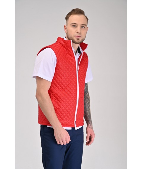 Medical vest Yukon 2 (stand) quilted, Red 48