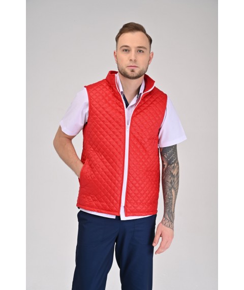 Medical vest Yukon 2 (stand) quilted, Red 52