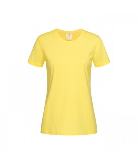 T-shirt Classic Women, Yellow XXL