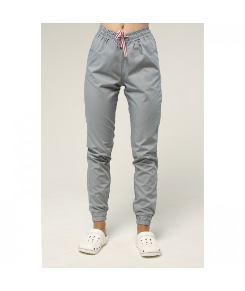 Medical pants Parma for women, Light gray 54