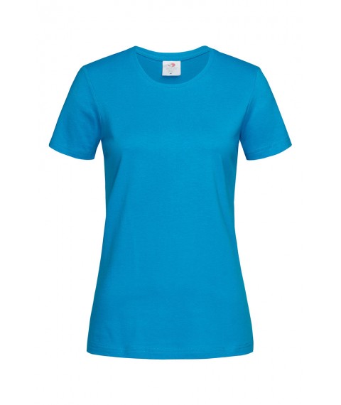T-shirt Classic Women, Turquoise M