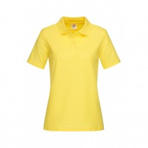 T-shirt Polo Women, Yellow M