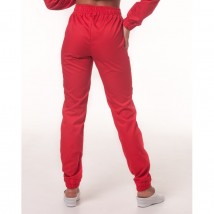 Medical pants Parma for women, Red 50