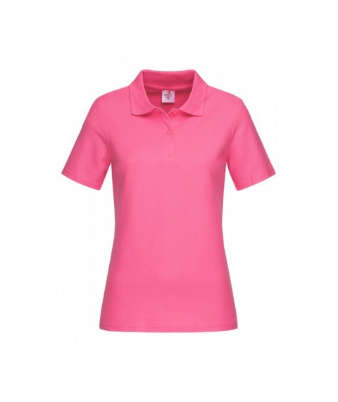 T-shirt Polo Women, Raspberry XL