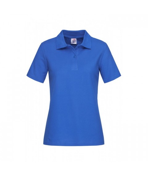 T-shirt Polo Women, Blue M