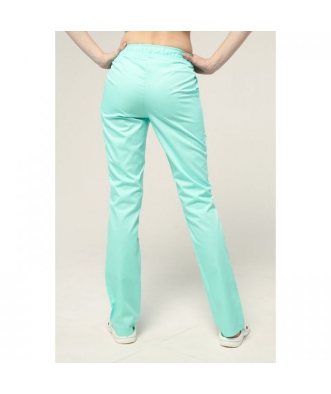 Medical pants straight for women Mint 42