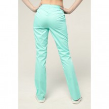 Medical pants straight for women Mint 58