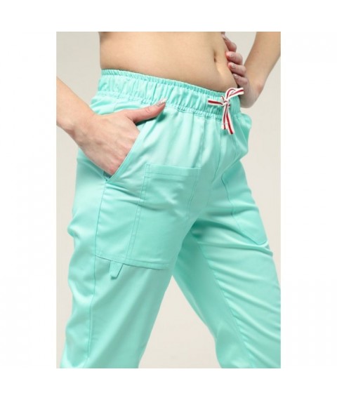 Medical pants straight for women Mint 58