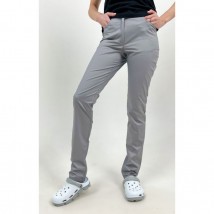 Medical pants Dallas with zipper, Gray 48
