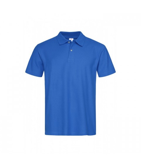 T-shirt Polo Men, Blue XXL