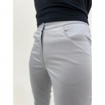 Medical pants Dallas with zipper, Gray 66