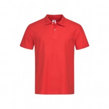 T-shirt Polo Men, Red L