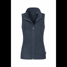 Women's fleece vest, Navy XL