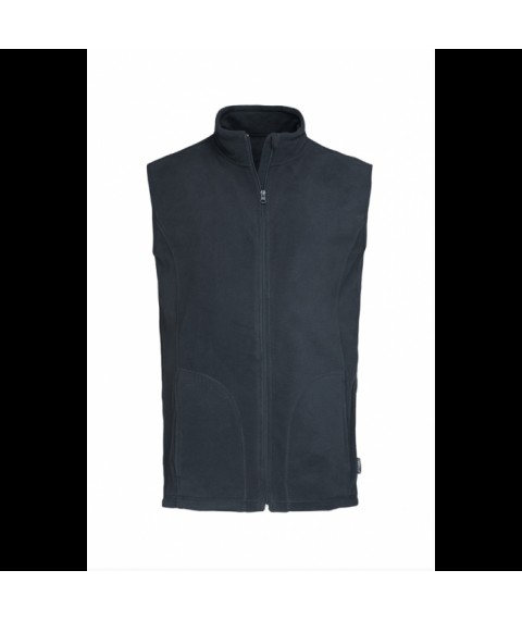Men's fleece vest Dark blue L