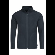 Men's fleece jacket, Dark blue L