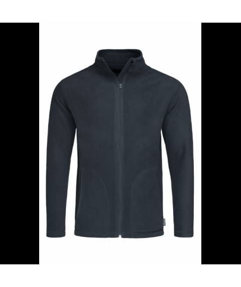 Men's fleece jacket, Dark blue L
