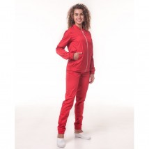 Women's medical jacket Chicago, Red 44