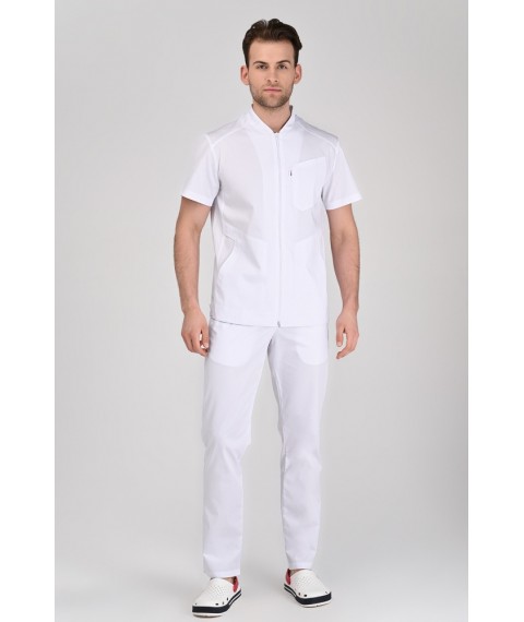 Медицинский костюм Бристоль Белый 44