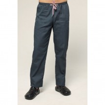 Men's medical pants, Dark gray 46