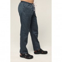 Men's medical pants, Dark gray 48