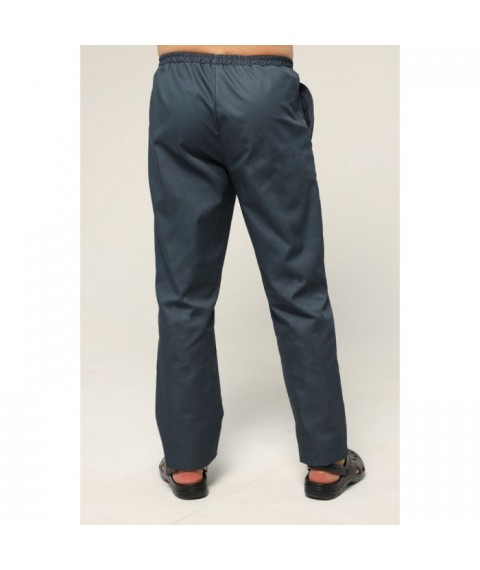 Men's medical pants, Dark gray 54