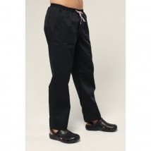 Men's medical pants, Black 54