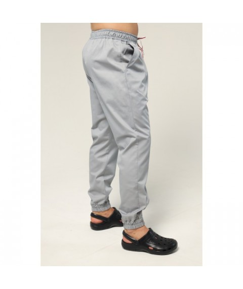 Men's medical pants Jackson, Light gray 48