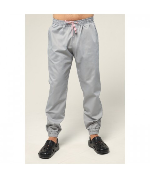 Men's medical pants Jackson, Light gray 52