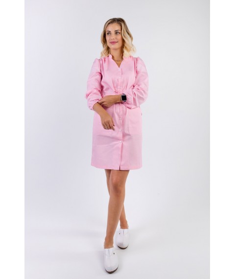 Women's medical gown Ukraine, flamingo 50