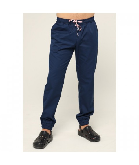 Men's medical pants Jackson, Dark blue 48