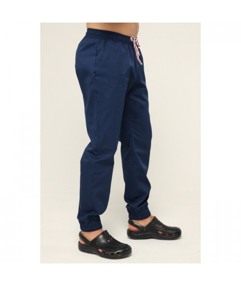 Men's medical pants Jackson, Dark blue 48