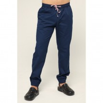 Men's medical pants Jackson, dark blue 50