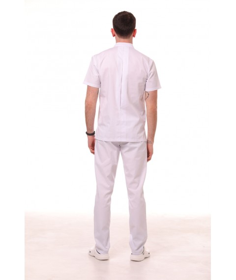 Medical suit Rome, White 48