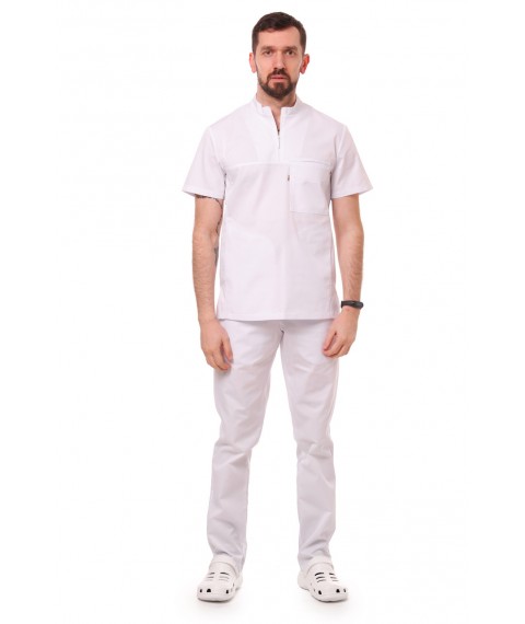 Medical suit Rome, White 50