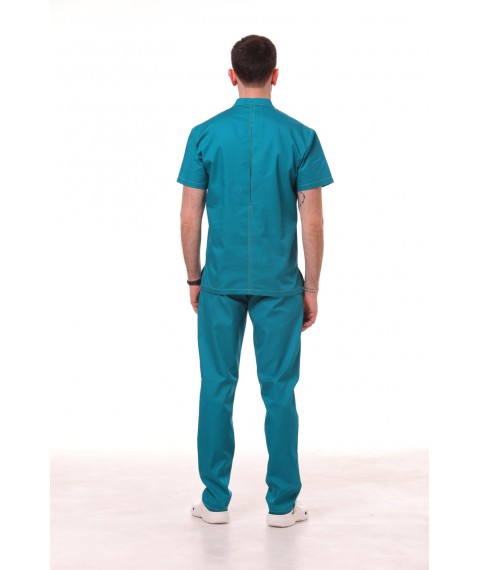 Medical suit Rome Sea wave-stitch mint 44