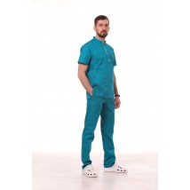 Medical suit Rome Sea wave-stitch mint 58