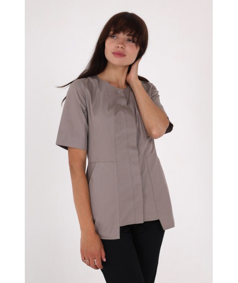 Medical jacket Jurmala Dark-cappuccino 42