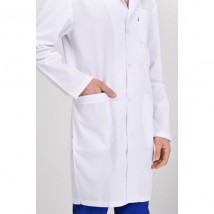 Medical gown London White (button) 48