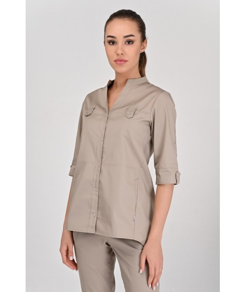 Medical jacket Nevada 3/4 Dark-cappuccino 48