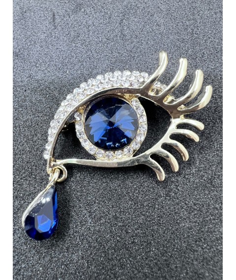 Medical jewelry (blue eye) gold