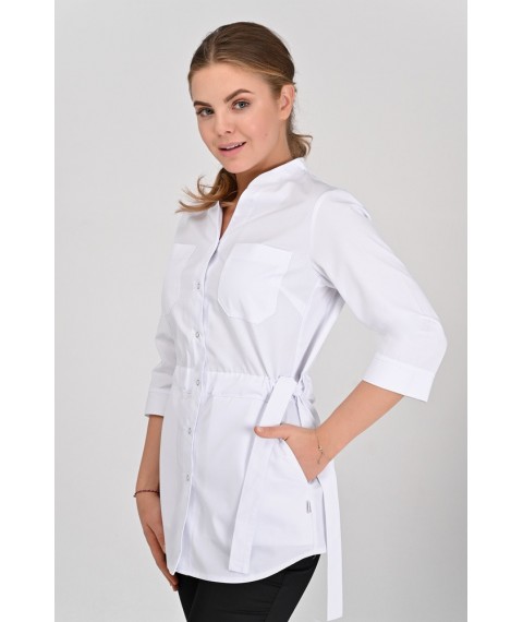 Medical jacket Normandy 3/4, White 42