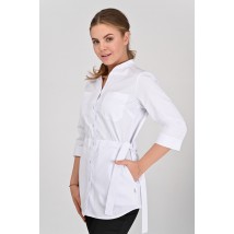 Medical jacket Normandy 3/4, White 48