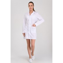 Medical gown School White (button) 58