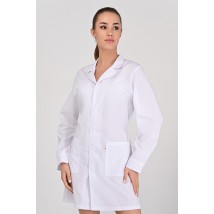 Medical gown School White (button) 58
