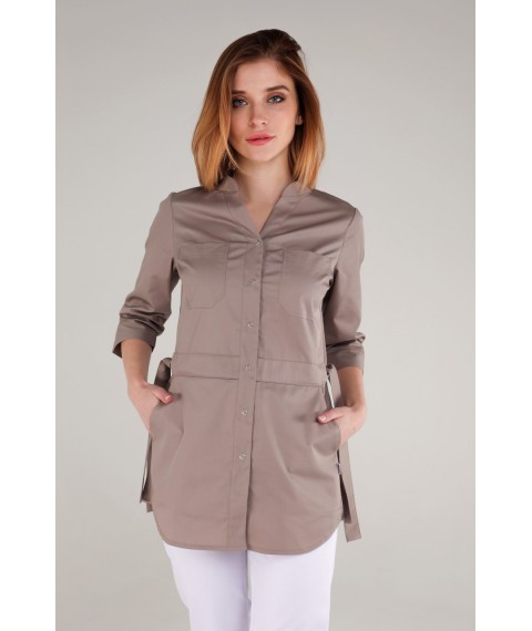 Medical jacket Normandy 3/4 Dark cappuccino 56