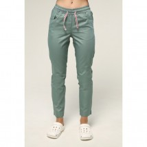 Women's medical pants 7/8, Oliva 58