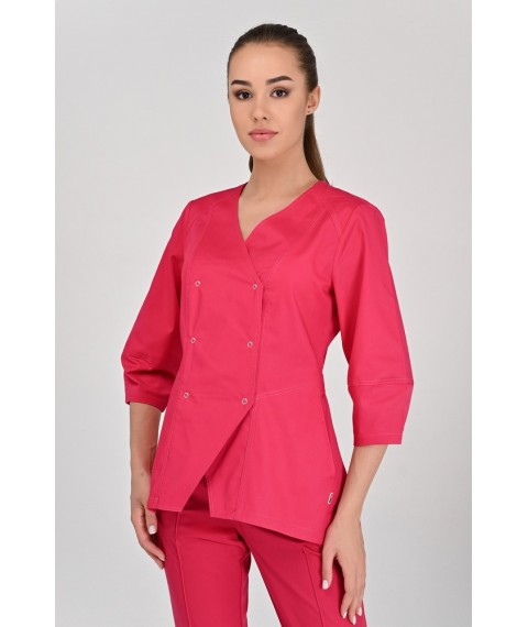 Medical jacket Tuscany 3/4, Raspberry 52