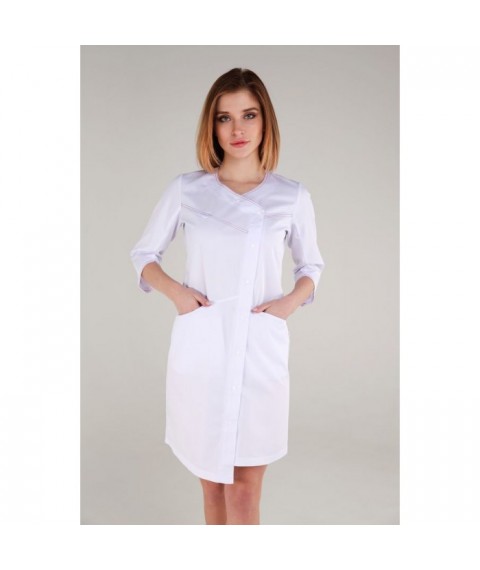 Medical gown Siena 3/4, White